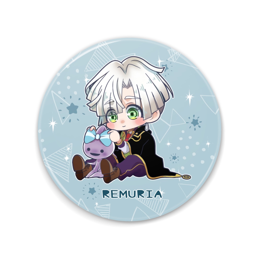 【星ティア】魔物と仲良し缶ミラー★レムリア＆ゴースト