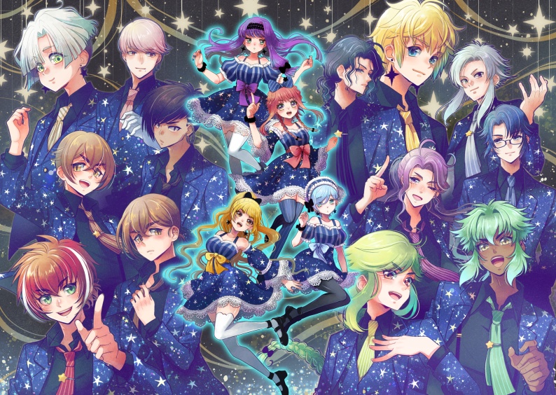 【星ティア】一周年記念特別イラスト★クリアファイル