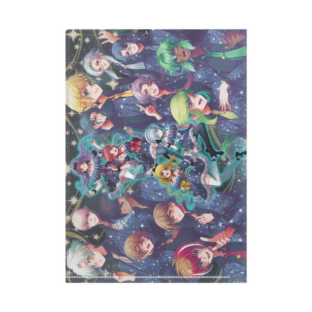 【星ティア】一周年記念特別イラスト★クリアファイル