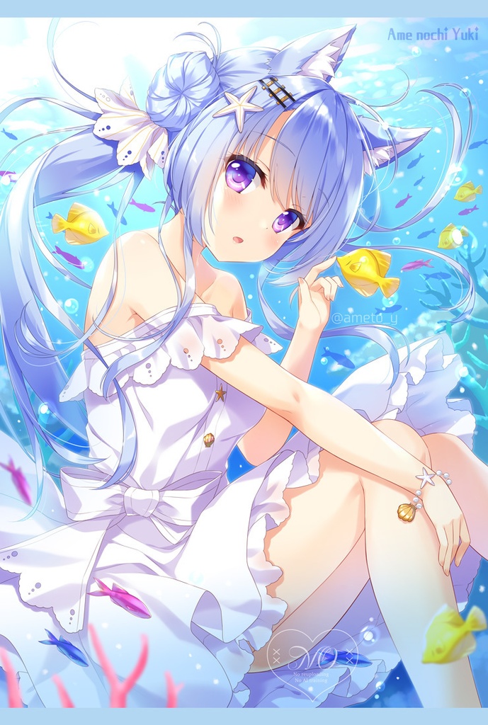 キツネさんキラキラB1タペストリー【受注通販限定】