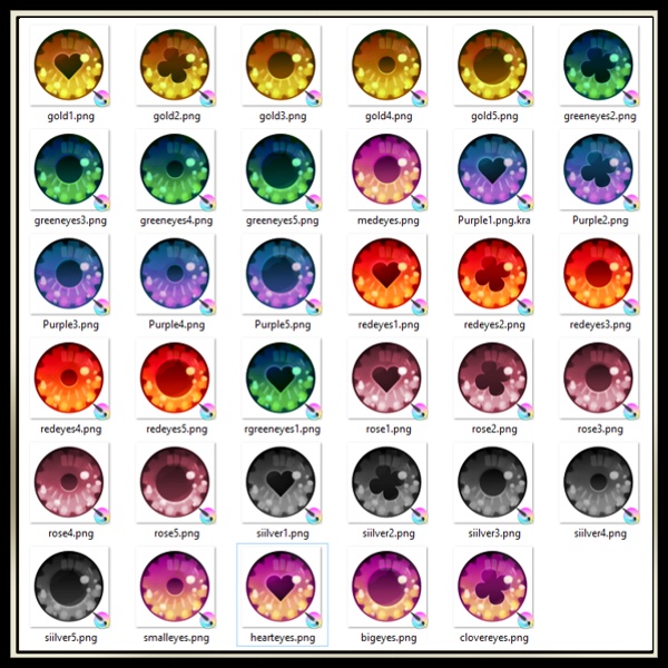 Interesting Shapes Eye texture pack