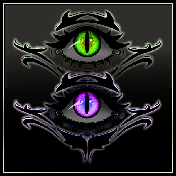 Demonic Eye Womb Tattoo