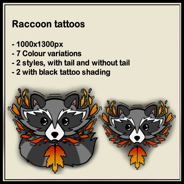 Raccoon Tattoo