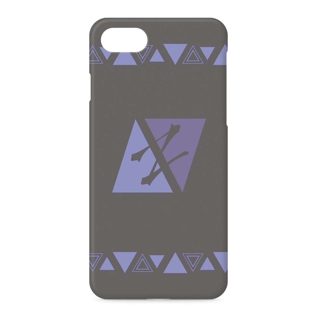 三角iPhoneケース   【BLACK】