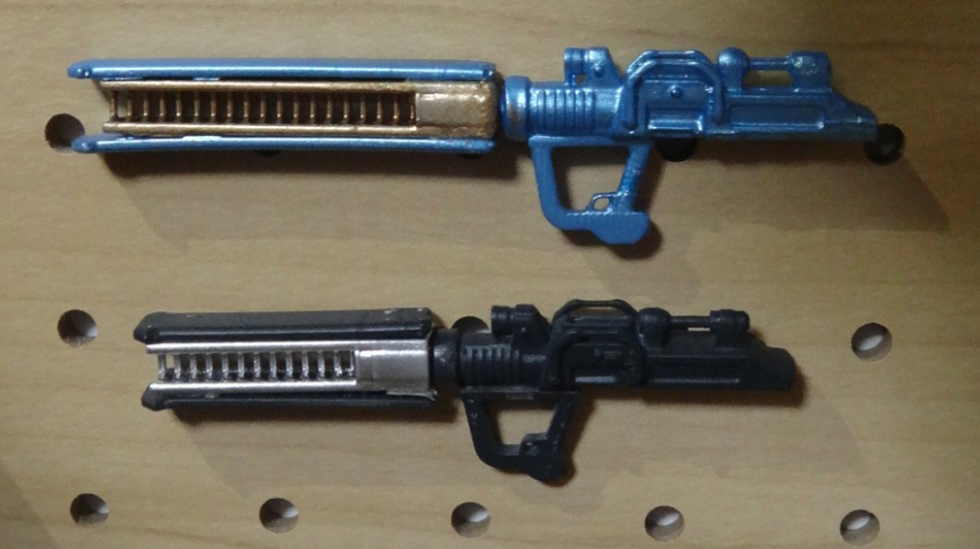 1/12可動フィギュア向けオリジナル武装「α-UNIT Rail gun Weapon only ver」