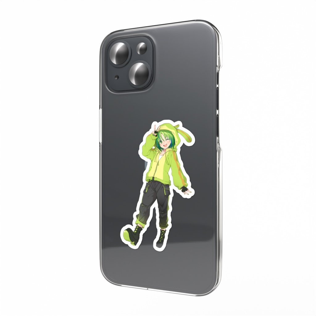 河詩ルイ スマホステッカー