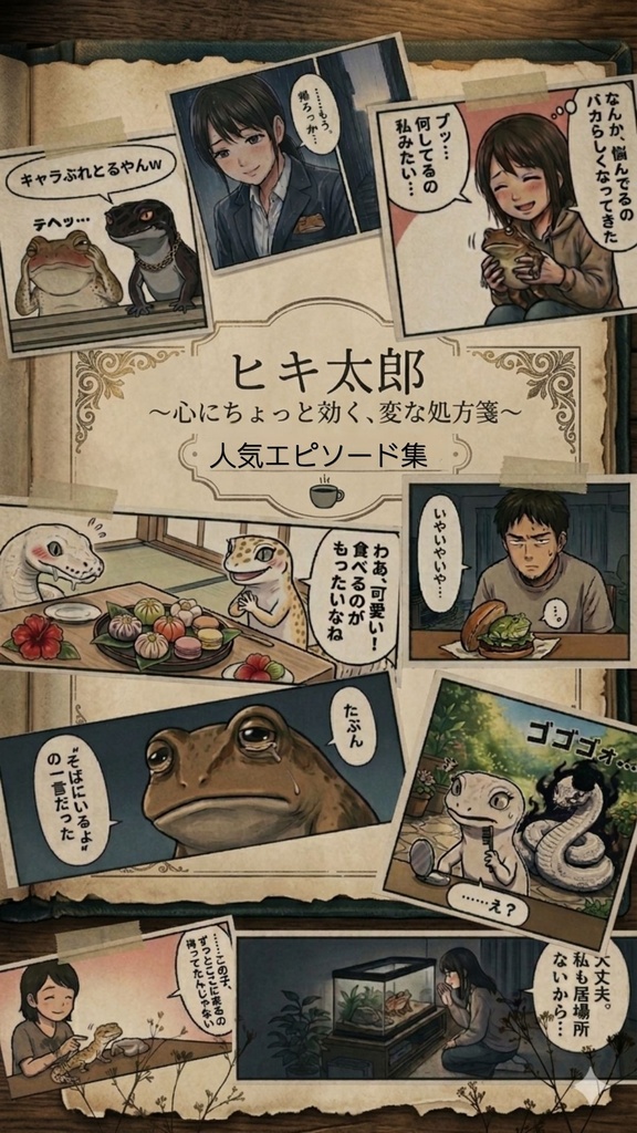 「ヒキ太郎人気エピソード集」~心にちょっと効く、変な処方箋~