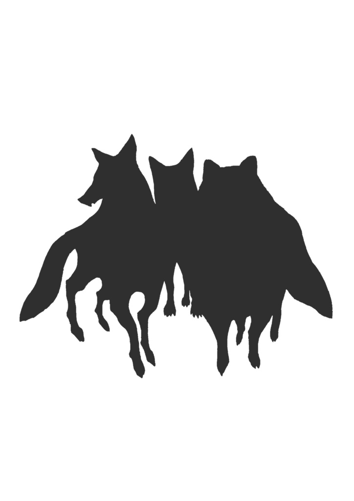 低級妖魔シルエット立ち絵5