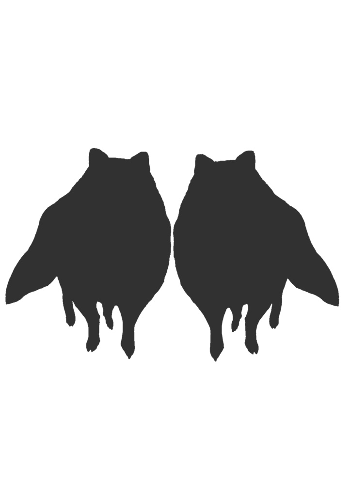 低級妖魔シルエット立ち絵5