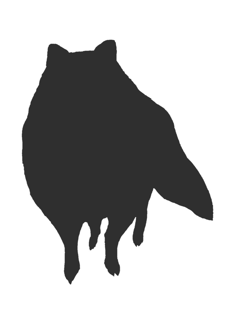 低級妖魔シルエット立ち絵5