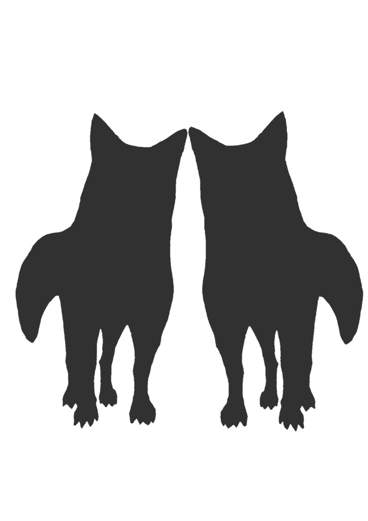 低級妖魔シルエット立ち絵5