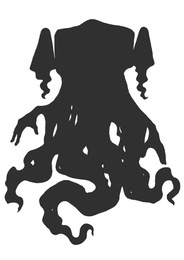 低級妖魔シルエット立ち絵6