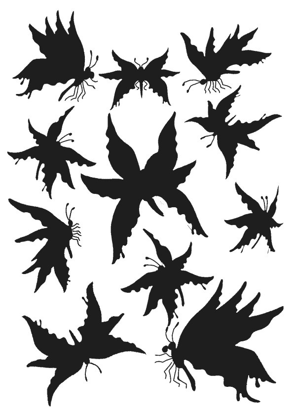 低級妖魔シルエット立ち絵11