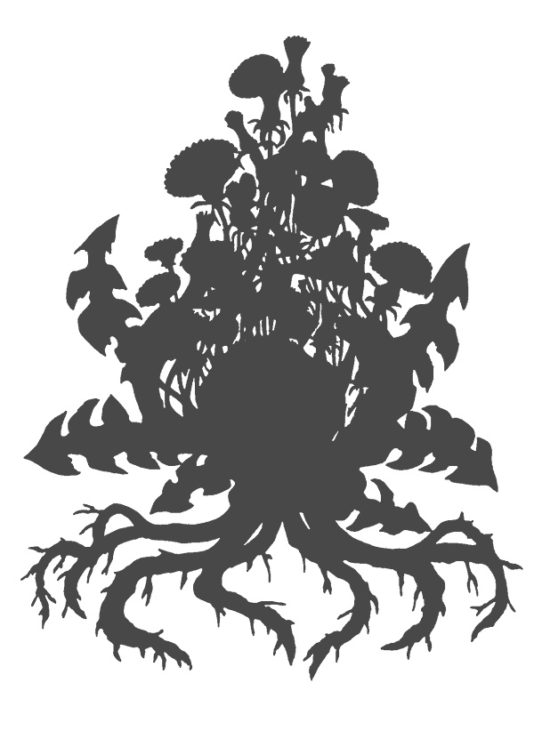 低級妖魔立ち絵13 カラー・シルエット