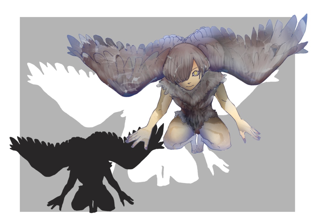 低級妖魔立ち絵 16