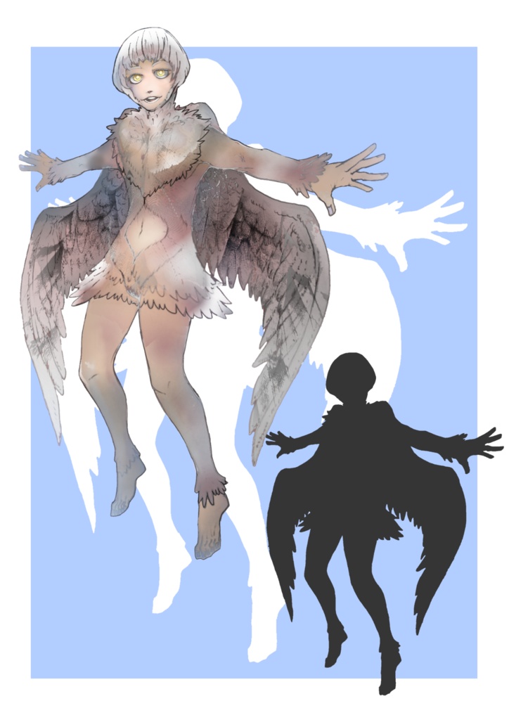 低級妖魔立ち絵 16