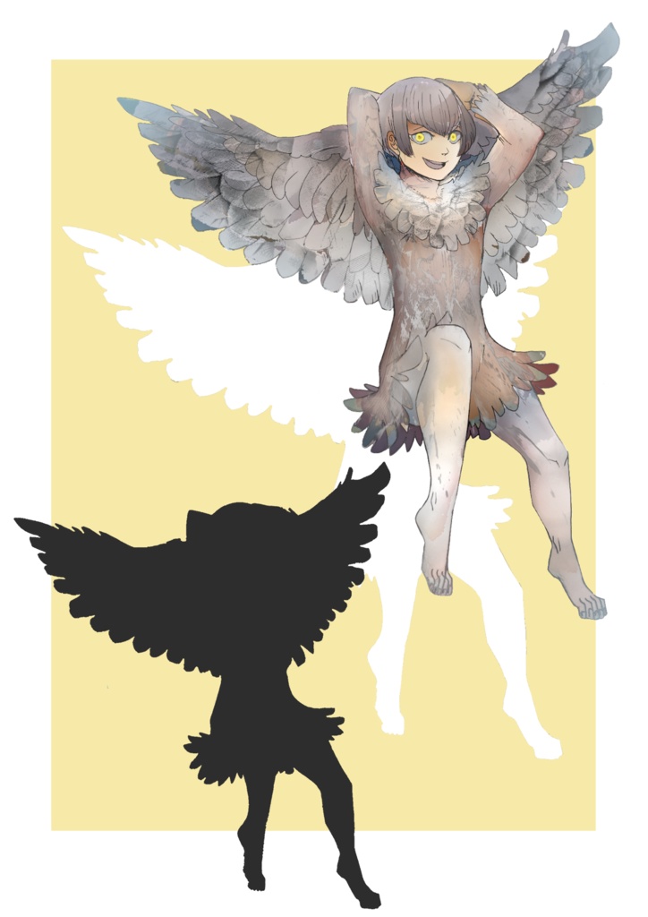 低級妖魔立ち絵 16