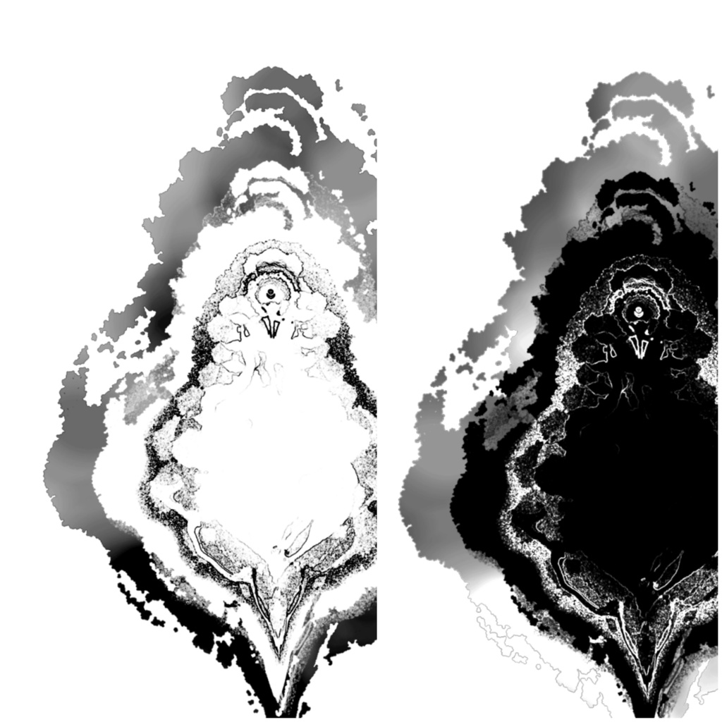 中級妖魔立ち絵・1