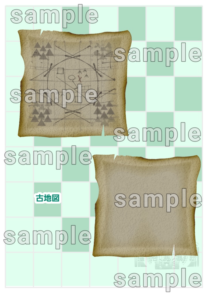 シノビガミプライズモチーフイラスト素材