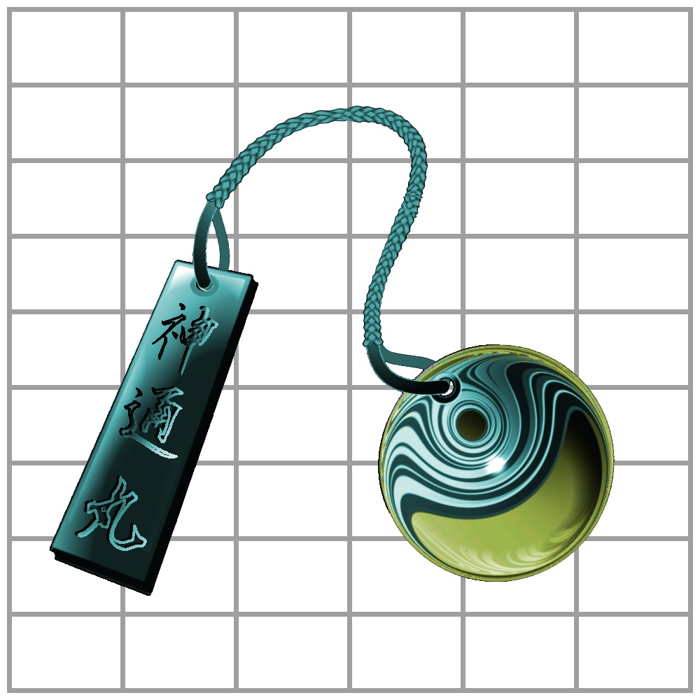 シノビガミ忍具イラスト素材三点セット3