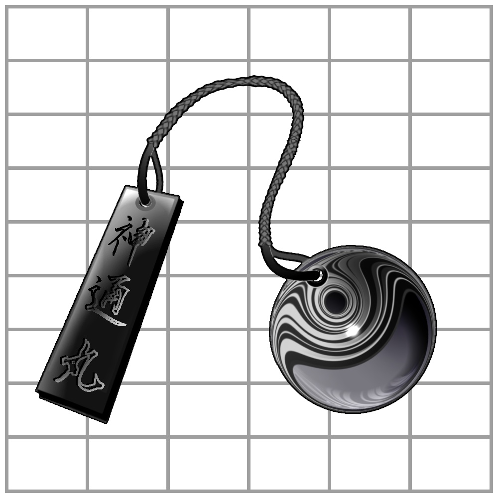 シノビガミ忍具イラスト素材三点セット3