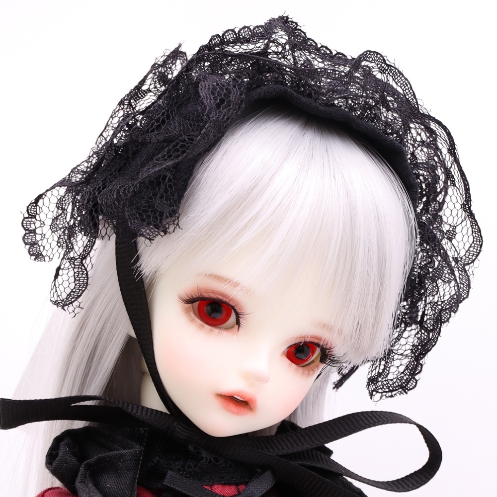 ドール用グラスアイ【HA-28(レッド)】8mm◆ローマウンテン型◆新品◆送料込み
