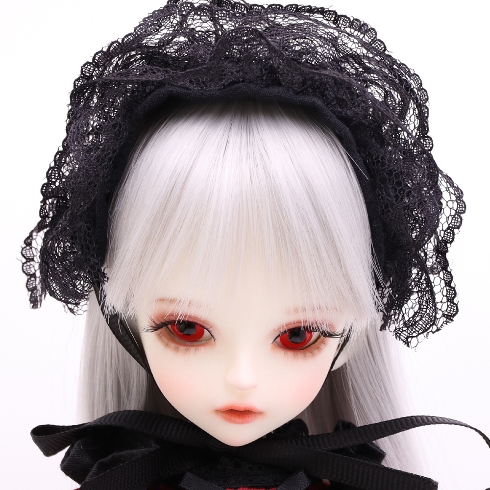 ドール用グラスアイ【HA-28(レッド)】10mm◆ローマウンテン型◆新品◆送料込み