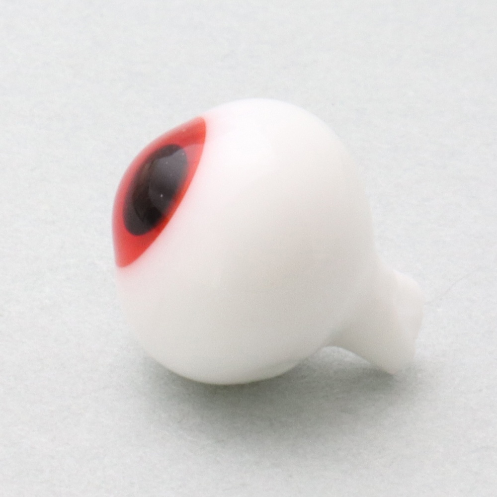 ドール用グラスアイ【HA-28(レッド)】10mm◆ローマウンテン型◆新品◆送料込み