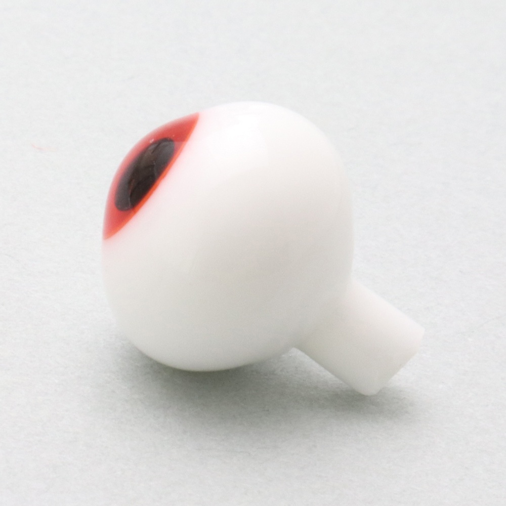 ドール用グラスアイ【HA-28(レッド)】12mm◆ローマウンテン型◆新品◆送料込み