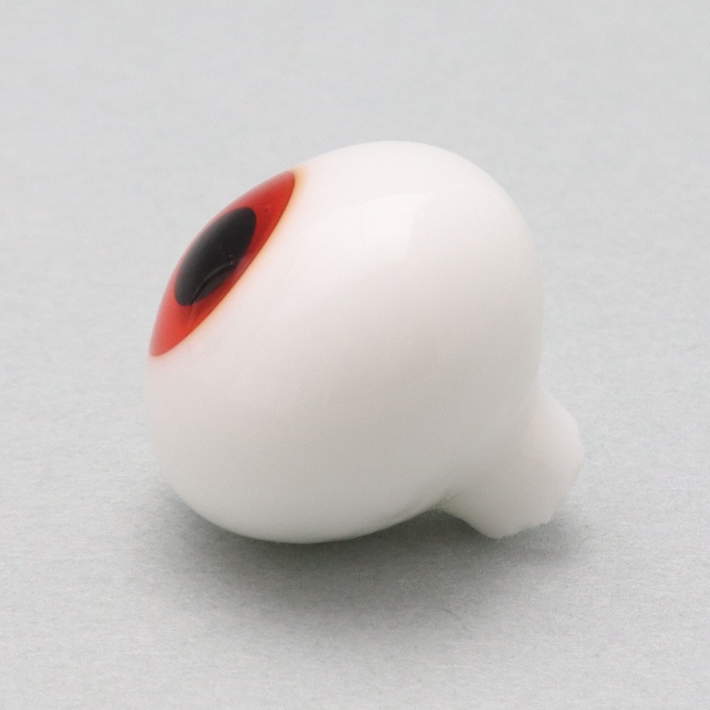 ドール用グラスアイ【HA-28(レッド)】14mm◆ローマウンテン型◆新品◆送料込み