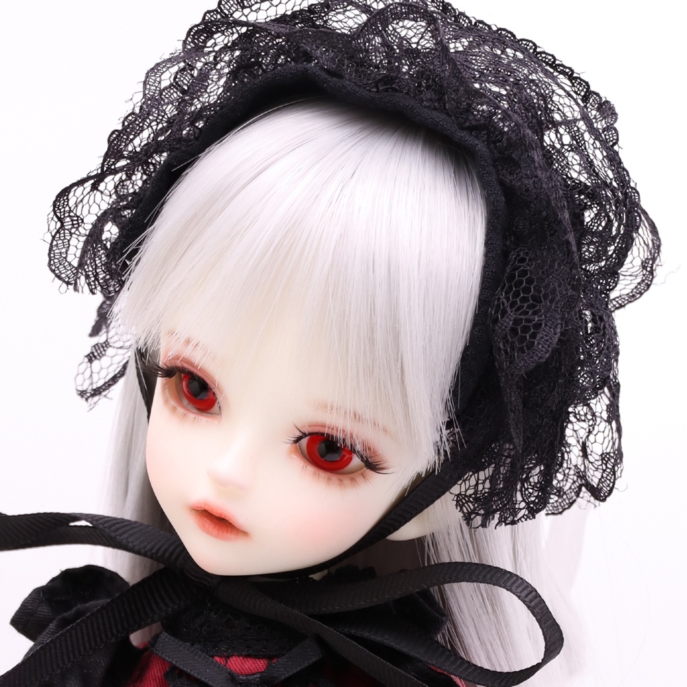 ドール用グラスアイ【HA-28(レッド)】14mm◆ローマウンテン型◆新品◆送料込み