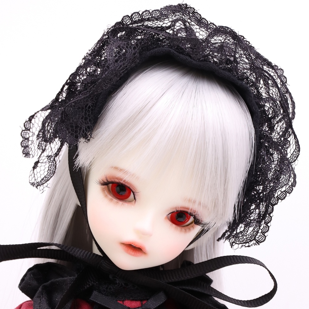 ドール用グラスアイ【HA-28(レッド)】14mm◆ローマウンテン型◆新品◆送料込み