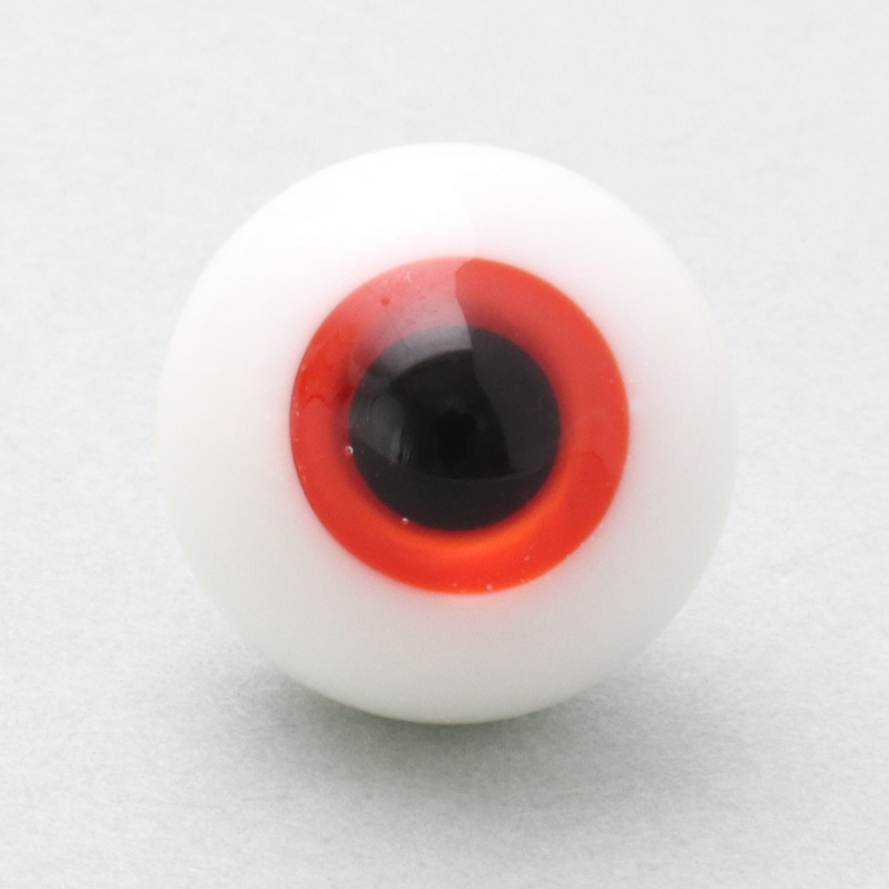 ドール用グラスアイ【HA-28(レッド)】12mm◆ハイマウンテン型◆新品◆送料込み