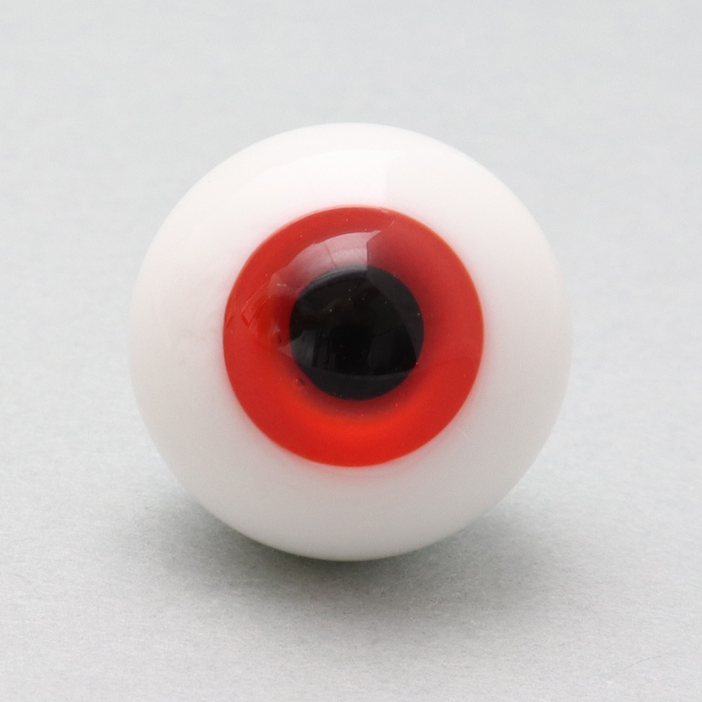 ドール用グラスアイ【HA-28(レッド)】16mm◆ハイマウンテン型◆新品◆送料込み