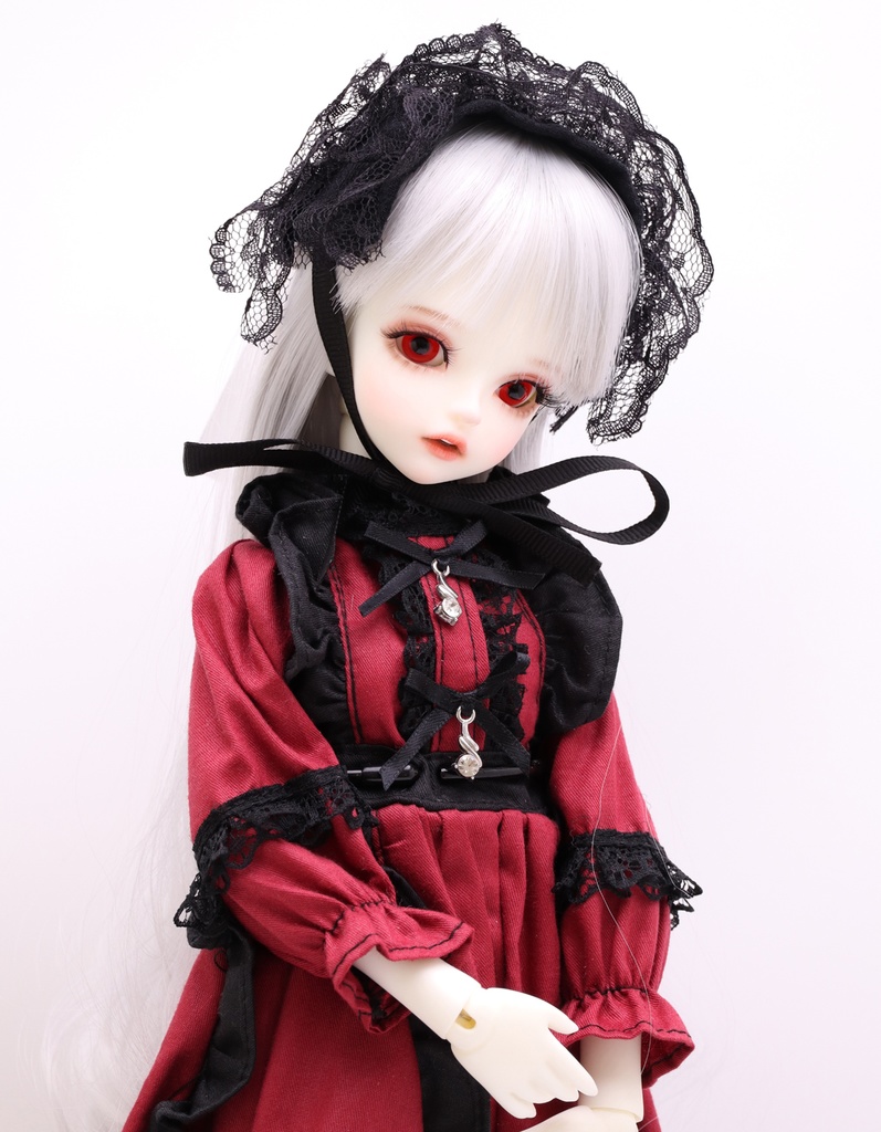 ドール用グラスアイ【HA-28(レッド)】16mm◆ハイマウンテン型◆新品◆送料込み