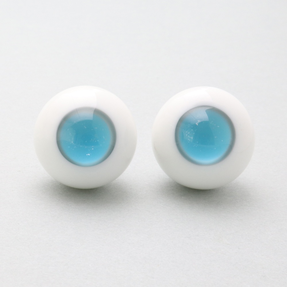 ドール用グラスアイ【HC-60B(ライトブルー)】16mm◆ハイマウンテン型◆新品◆送料込み