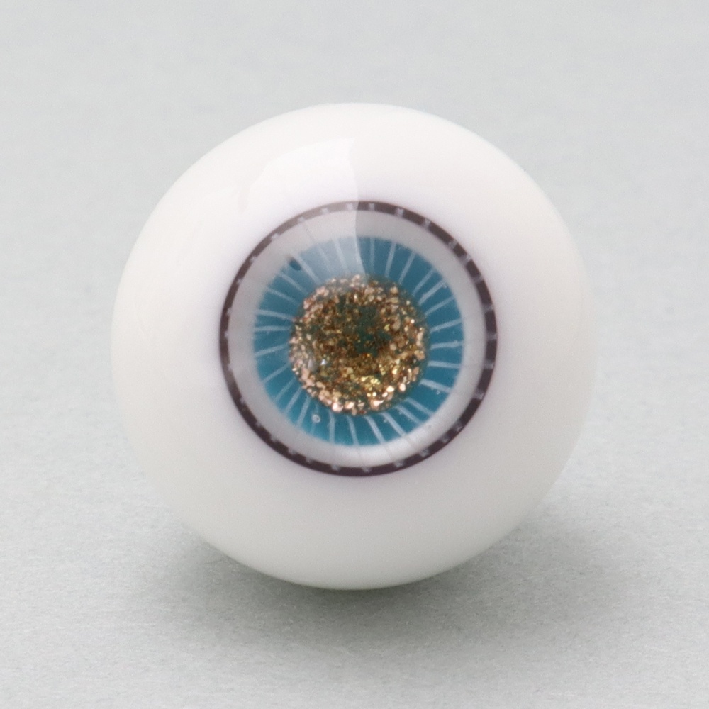 ドール用グラスアイ【L-56】16mm◆ハイマウンテン型◆新品◆送料込み