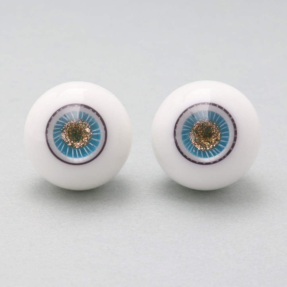 ドール用グラスアイ【L-56】16mm◆ハイマウンテン型◆新品◆送料込み