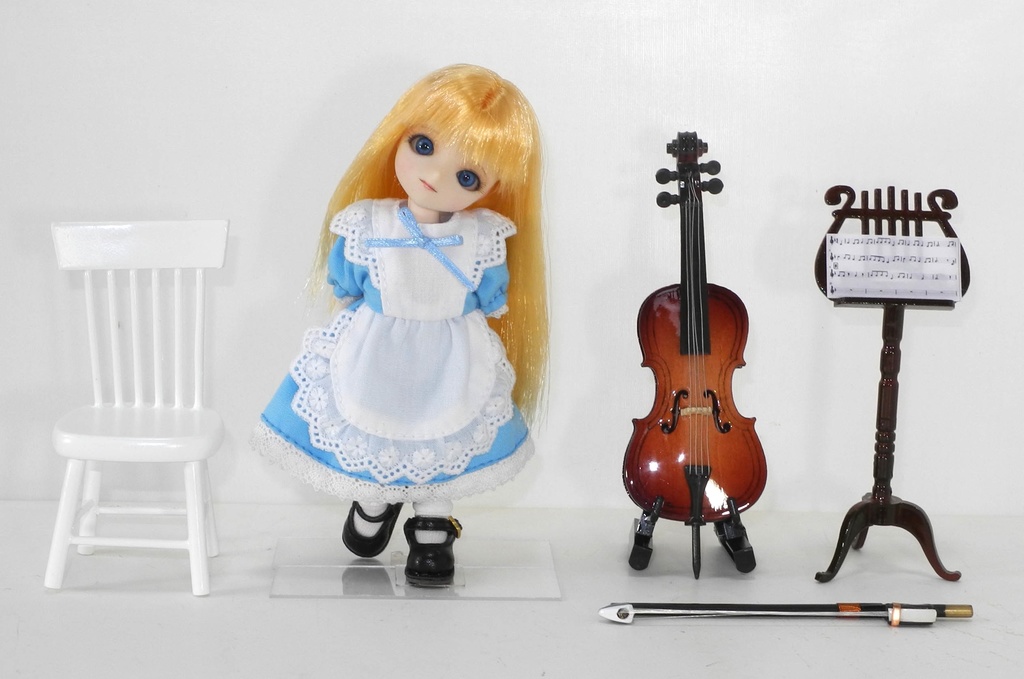 チェロセット◆1/12◆楽器◆ハンドメイド◆送料込み◆オビツ11