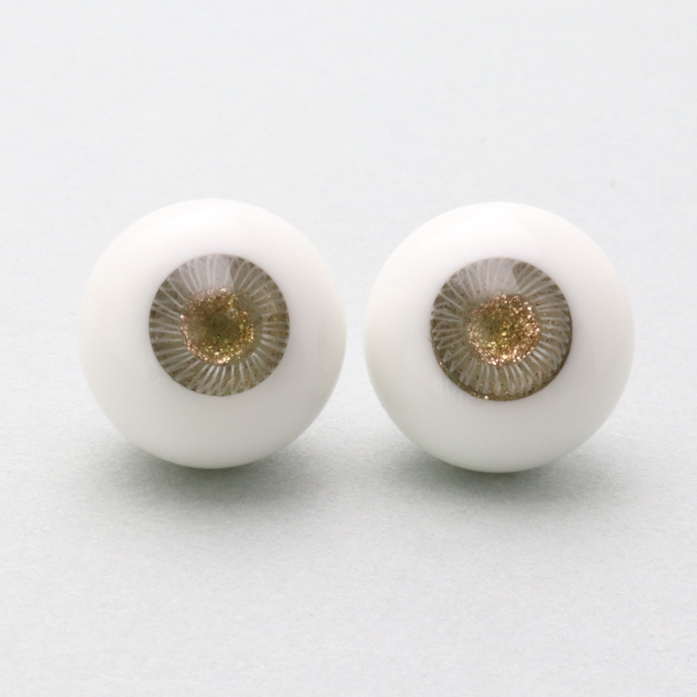 ドール用グラスアイ【S-10】14mm◆ハイマウンテン型◆新品◆送料込み