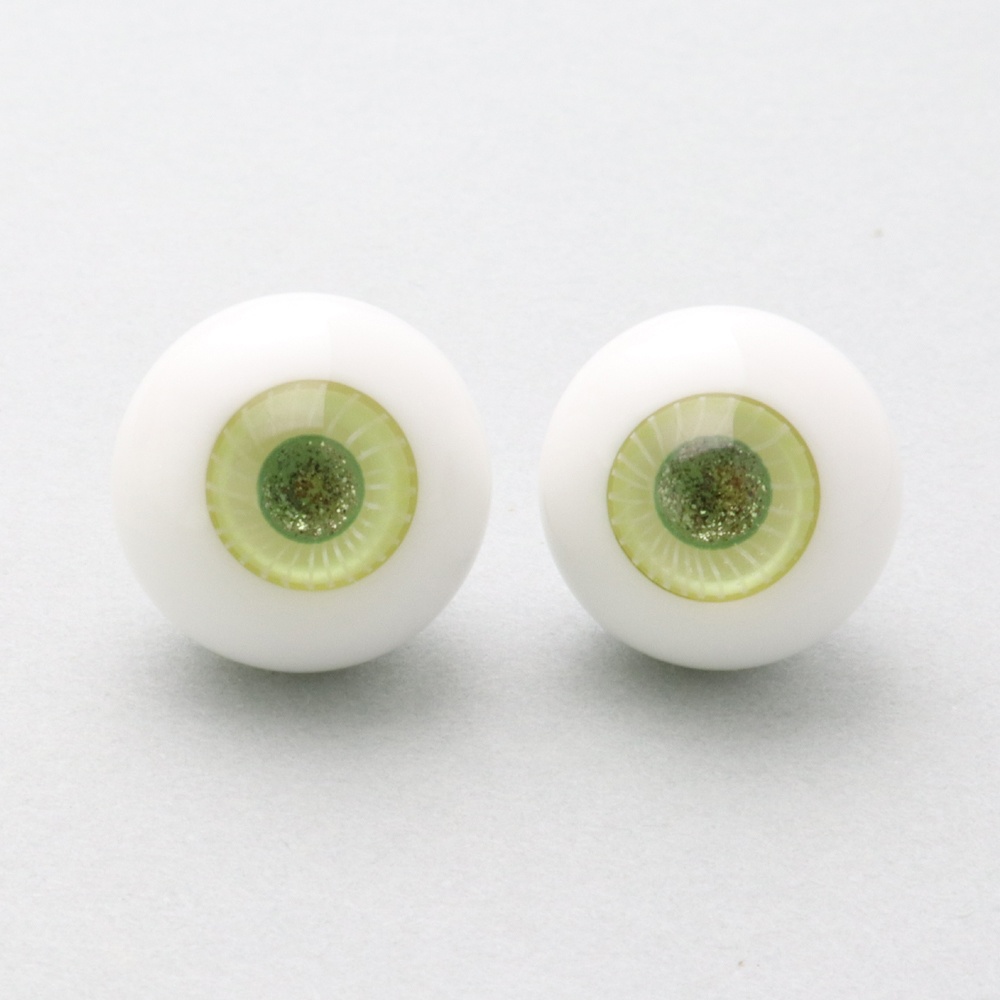 ドール用グラスアイ【XL-19】14mm◆ハイマウンテン型◆新品◆送料込み