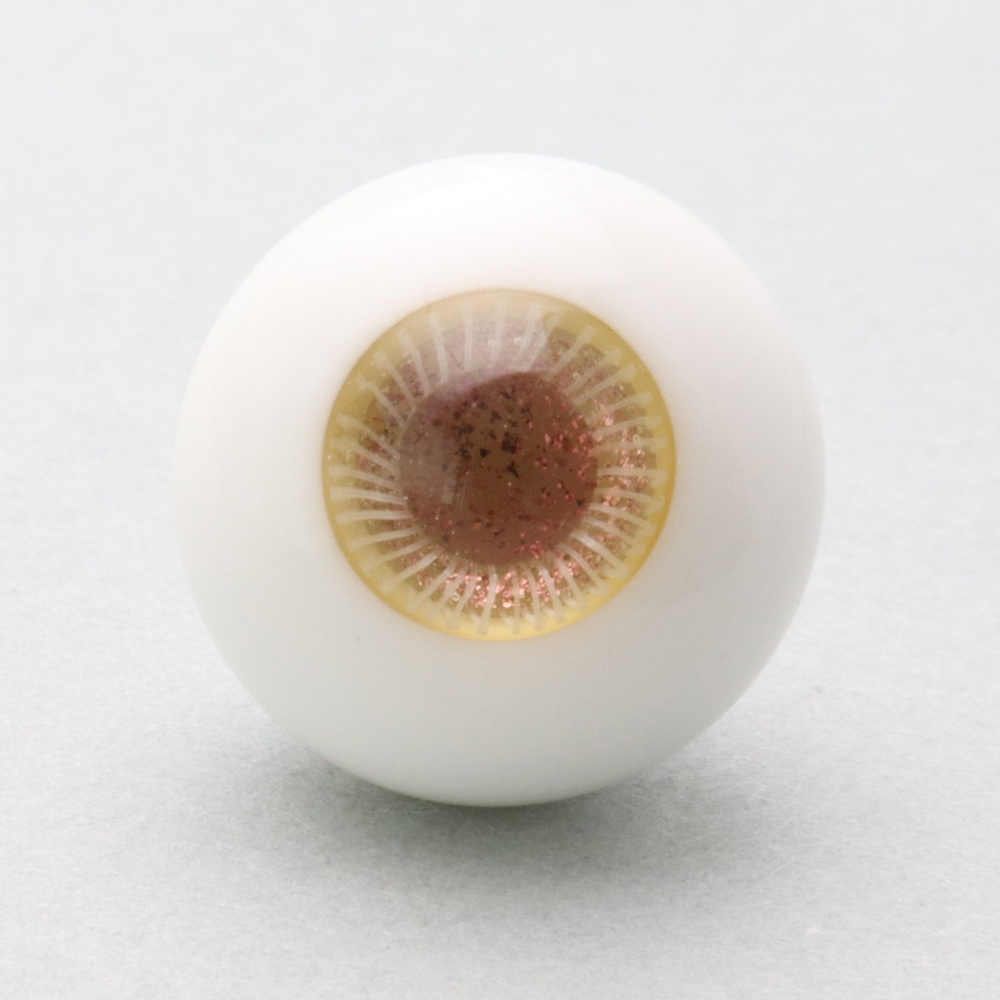 ドール用グラスアイ【新L-5】14mm◆ハイマウンテン型◆新品◆送料込み