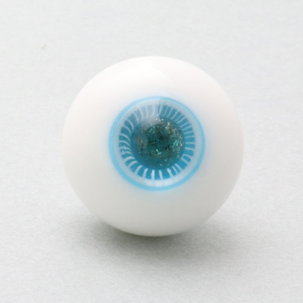 ドール用グラスアイ【新L-8】14mm◆ハイマウンテン型◆新品◆送料込み