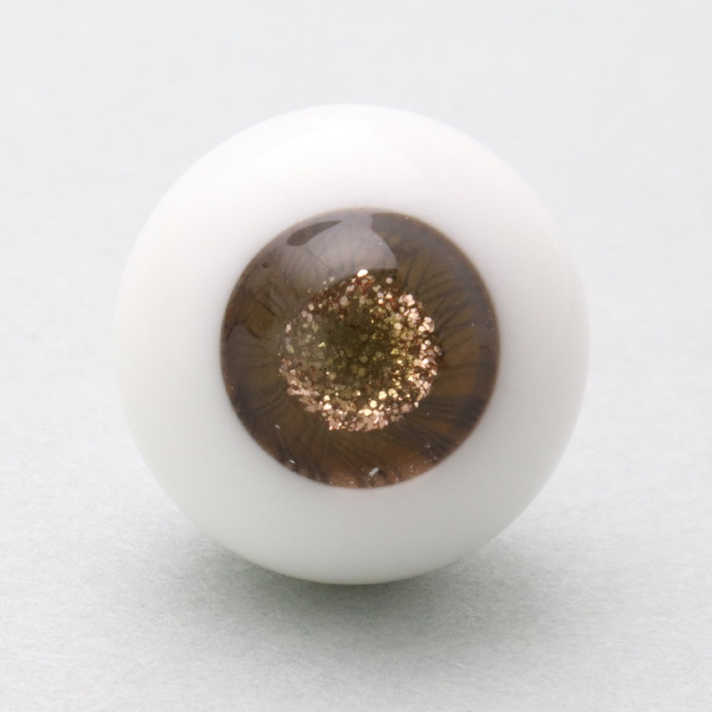 ドール用グラスアイ【新L-42】14mm◆ハイマウンテン型◆新品◆送料込み