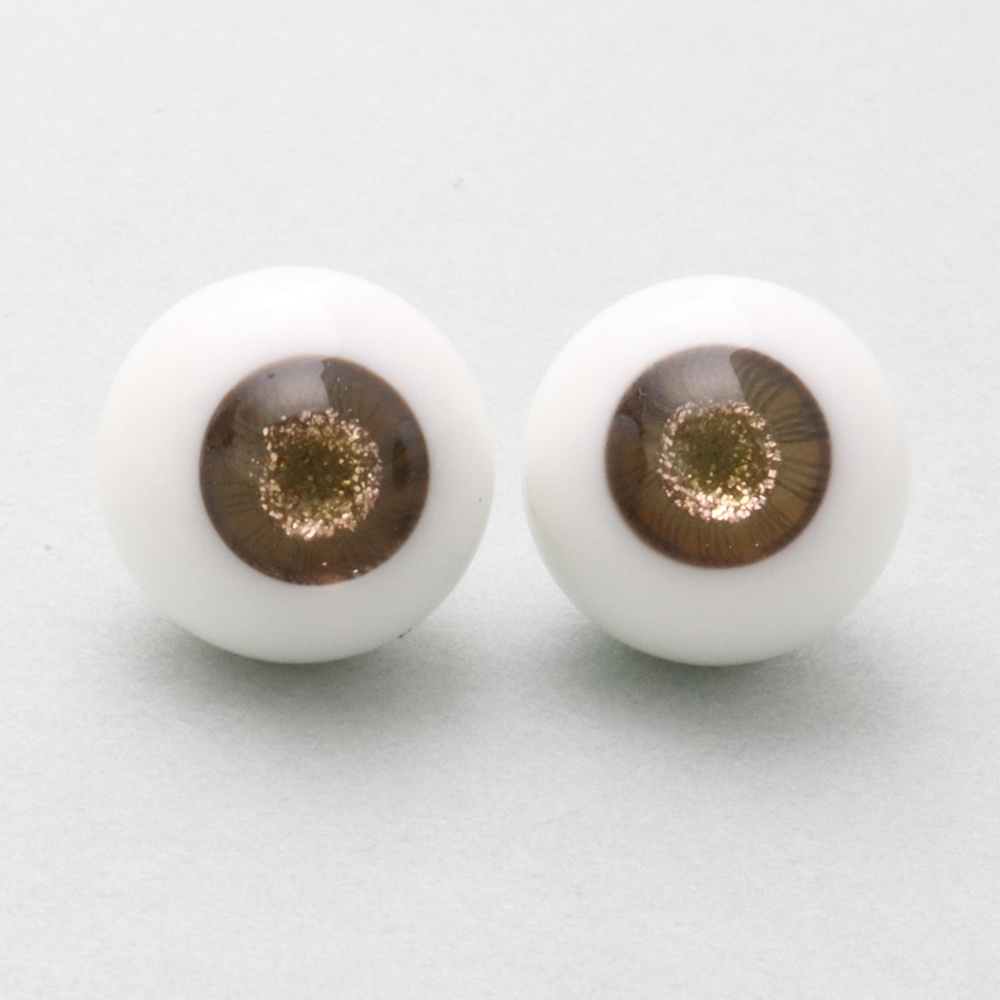 ドール用グラスアイ【新L-42】14mm◆ハイマウンテン型◆新品◆送料込み