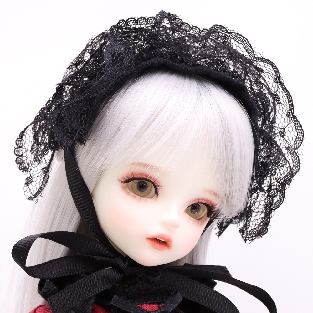 ドール用グラスアイ【黒沙L-3】14mm◆ハイマウンテン型◆新品◆送料込み