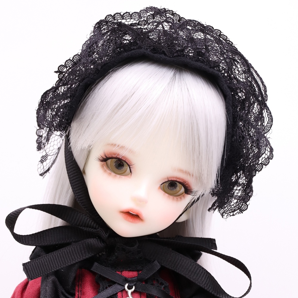 ドール用グラスアイ【黒沙L-3】14mm◆ハイマウンテン型◆新品◆送料込み