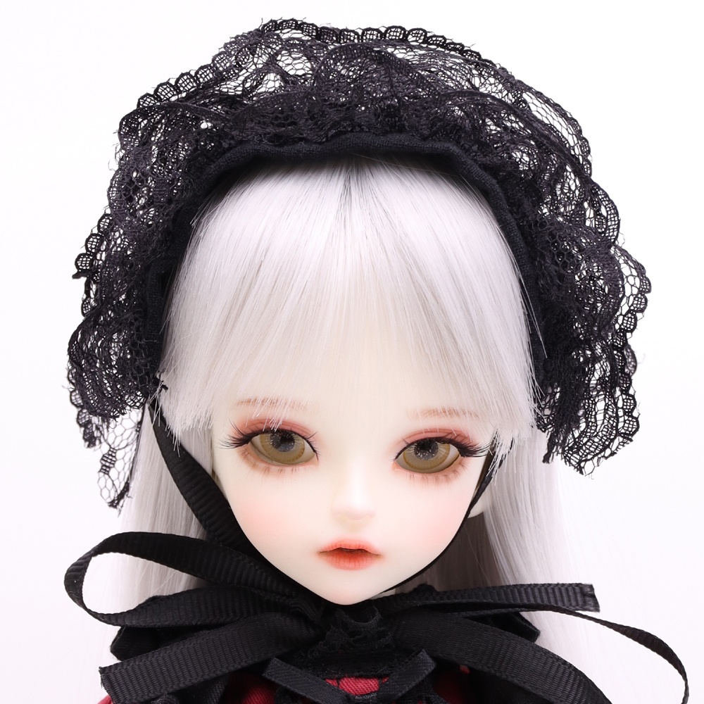 ドール用グラスアイ【黒沙L-3】14mm◆ハイマウンテン型◆新品◆送料込み