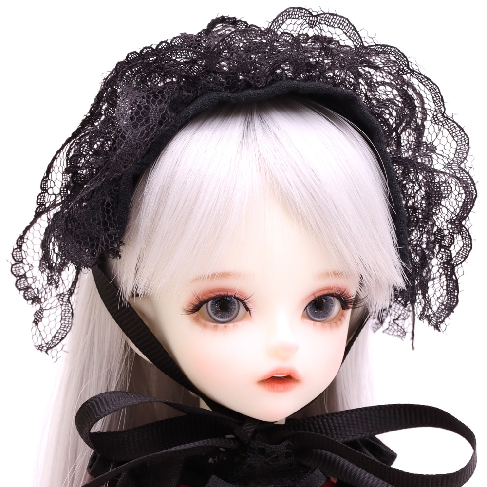 ドール用グラスアイ【黒沙L-11】14mm◆ハイマウンテン型◆新品◆送料込み