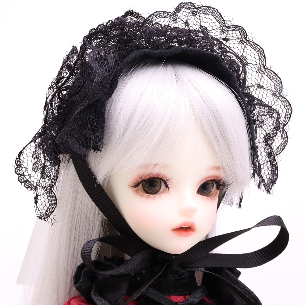 ドール用グラスアイ【黒沙L-12】14mm◆ハイマウンテン型◆新品◆送料込み